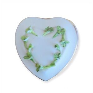 COALPORT small porcelain heart shape collectible retro vintage